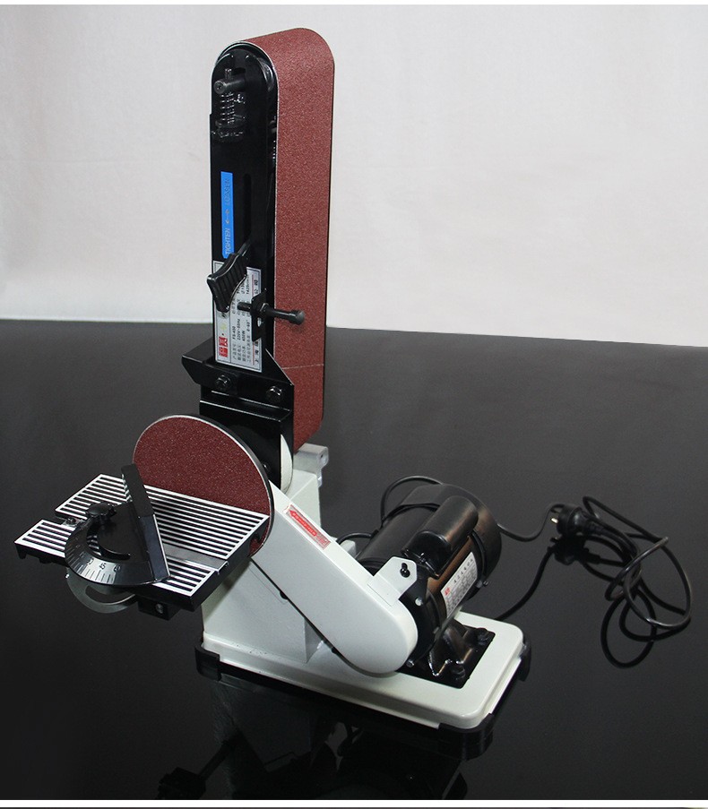 上海福賽砂帶機(jī)打磨機(jī)木工拋光機(jī)家用小型臺(tái)式磨刀倒角電動(dòng)砂帶機(jī)